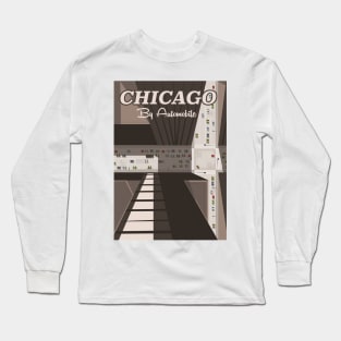 I Club Chicago Long Sleeve T-Shirt - White – Underground Printing