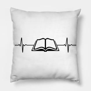 Book Heartbeat Book Lovers Pillow