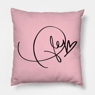 TS Facsimile Autograph Pillow