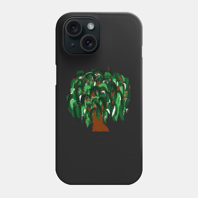 tree of life painting Phone Case by katerina-ez