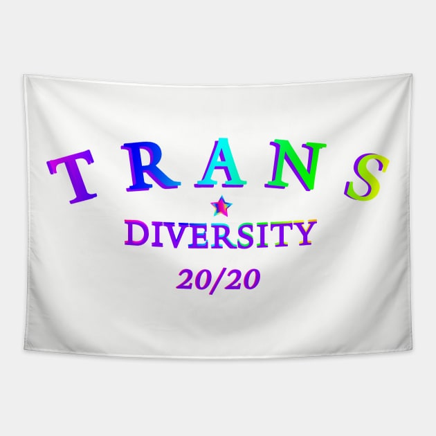 AGENDA 20/20 TRANGENDER DIVERSITIY Tapestry by FANTASIO3000