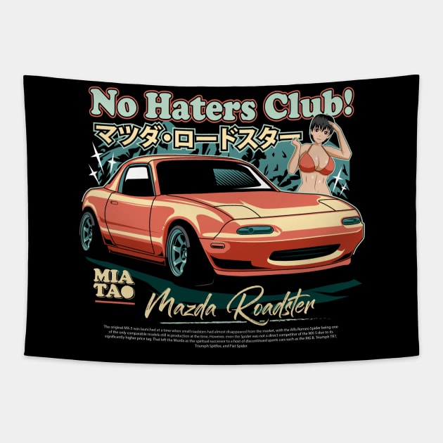 Miata Tapestry by cungtudaeast