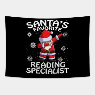 Santas Favorite Reading Specialist Christmas Tapestry