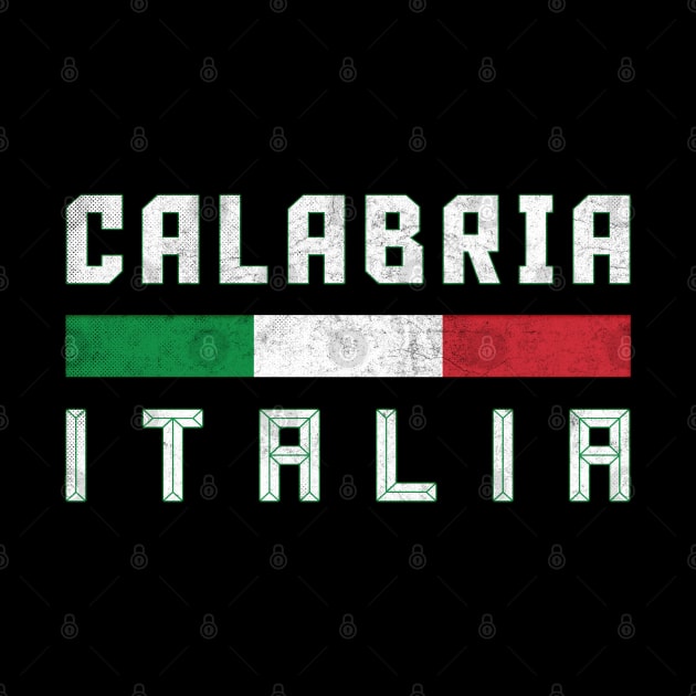 Calabria Italia / Italy Typography Design by DankFutura