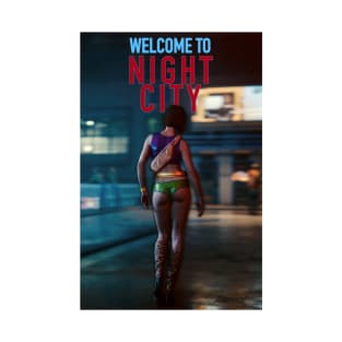 Cyberpunk 2077 Welcome To Night City T-Shirt