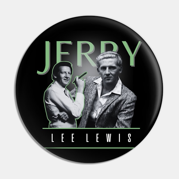 Jerry lee lewis +++ retro Pin by TelorDadar