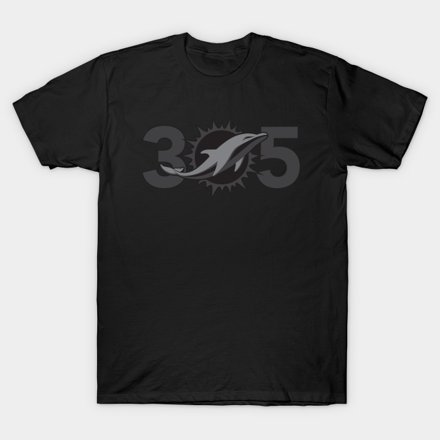 305 PRIDE - Miami Dolphins - T-Shirt