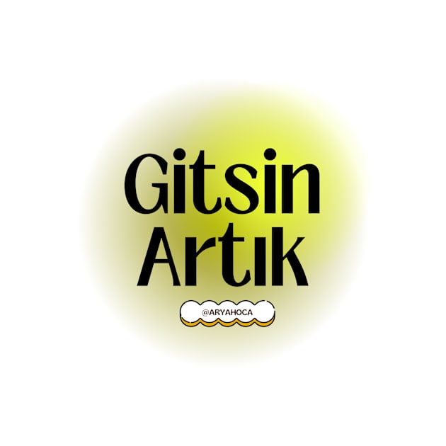 Gitsin Artık Kids T-Shirt by Arya Liberty