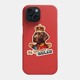 King Queen Labrador Retriever Phone Case