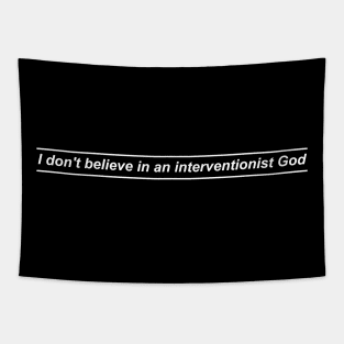 Interventionist God Tapestry