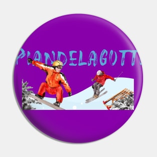 Skiing and snowboarding in Piandelagotti Pin