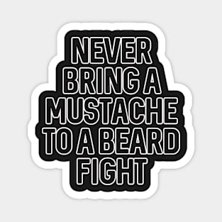 Beard fight Magnet