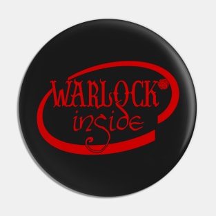 Warlock Inside Pin