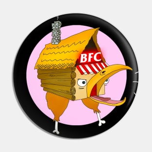 Baba Yaga's Fried Chicken Hut Pin