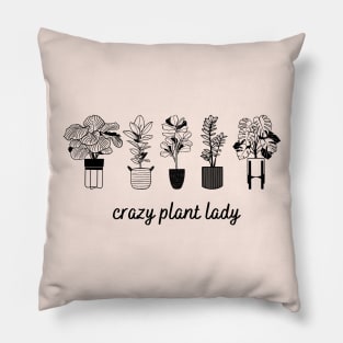 Crazy Plant Lady V1 , Plant lady, Plant Mom Pillow