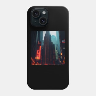 Vintage Night City Phone Case