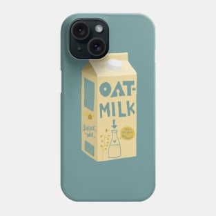 Oat Milk Box Carton Phone Case