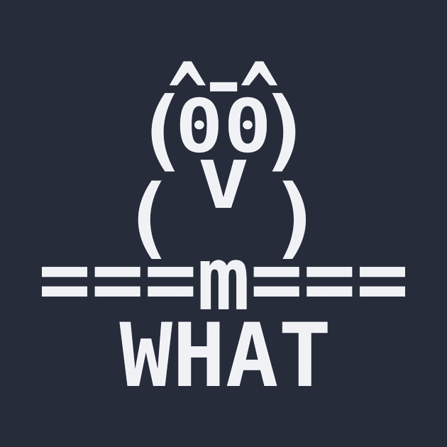 Ascii Owl by Aunt Choppy