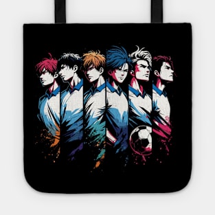 School Soccer Club Squad Anime Manga Manwha Husbando Otaku Tote