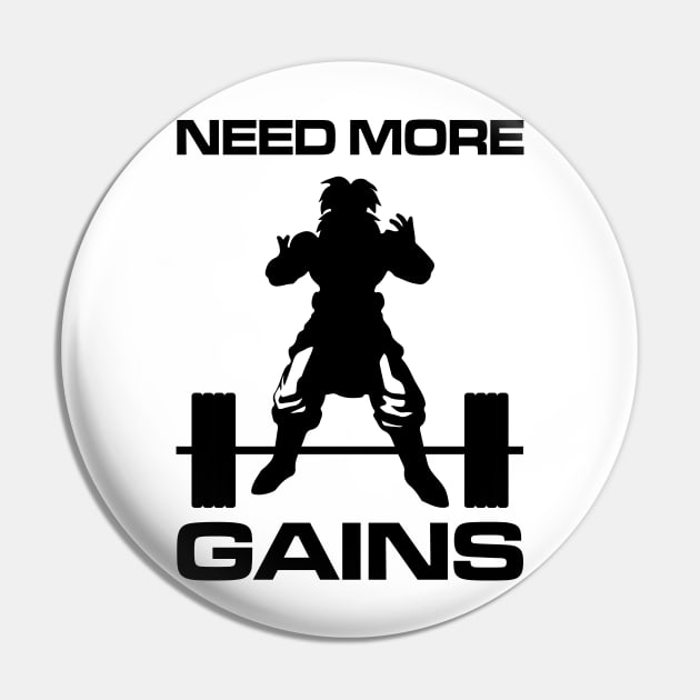 Legendary Gains Pin by RLan