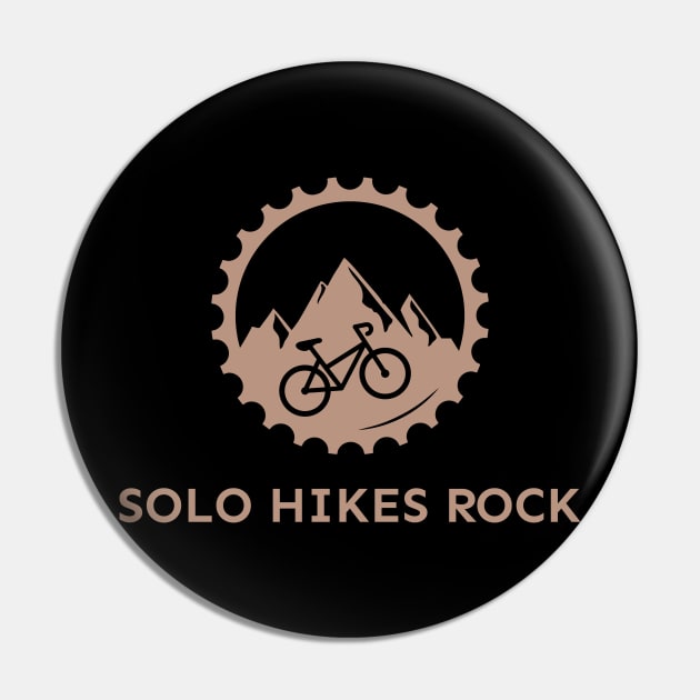 Solo Hikes Rock, Solo Traveling, Solo Adventure Pin by InF