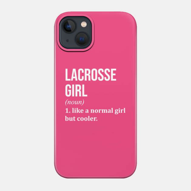 Lacrosse Player - Lacrosse Player - Phone Case