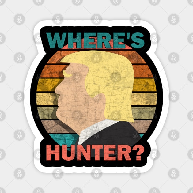 Where's Hunter? Magnet by valentinahramov