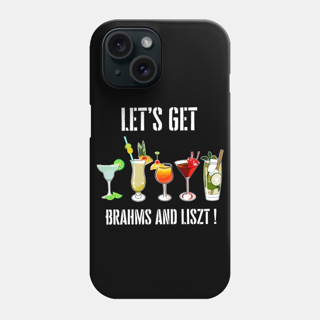 Lets Get Drunk in Cockney rhyming slang Phone Case by EmmaFifield