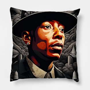 Pharrell Williams Fantasy Music Art T-Shirt Pillow