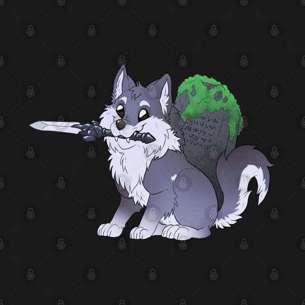 Sword doggo - Sif by Grethe_B