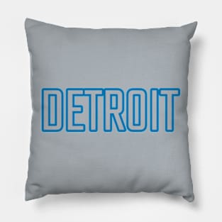 Detroit Lions Colors FRONT PRINT Pillow