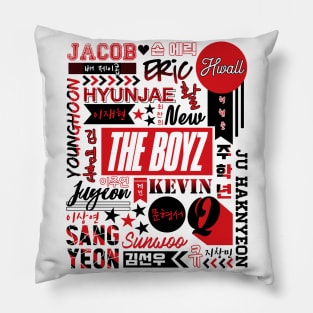 THE BOYZ Collage Pillow