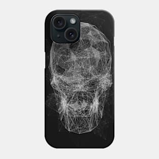 linear skull Phone Case