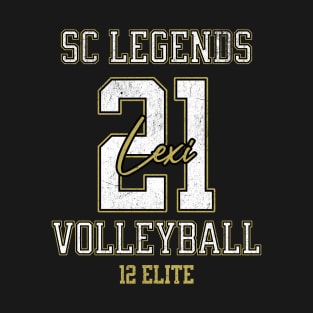 Lexi #21 SC Legends (12 Elite) - Black T-Shirt