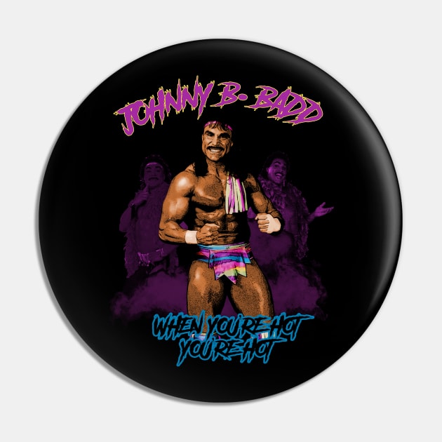 Johnny B. Badd Pin by WithinSanityClothing