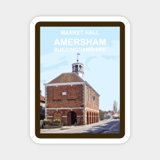 Amersham Buckinghamshire. Travel location poster Magnet