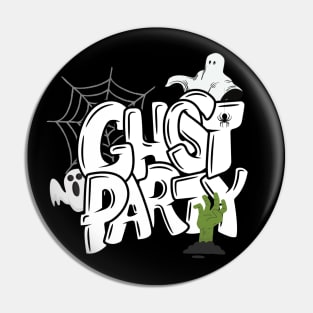 Ghost Party Pin