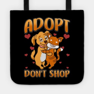 Adopt Don't Shop Cat & Dog Tote