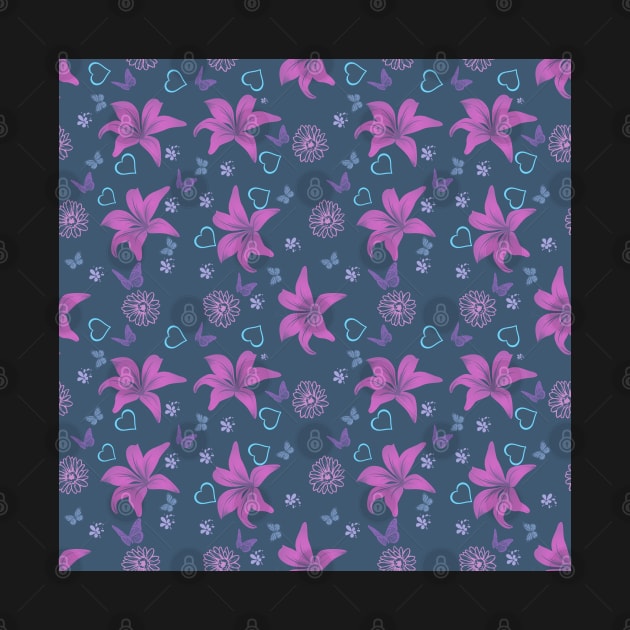 Flower pattern by CreaKat