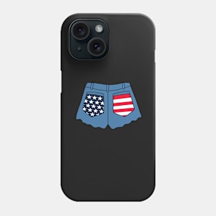 Americana Shorts Phone Case