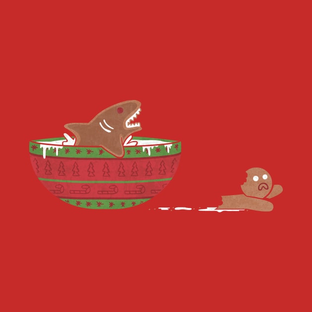 Gingerbread Jaws by HandsOffMyDinosaur