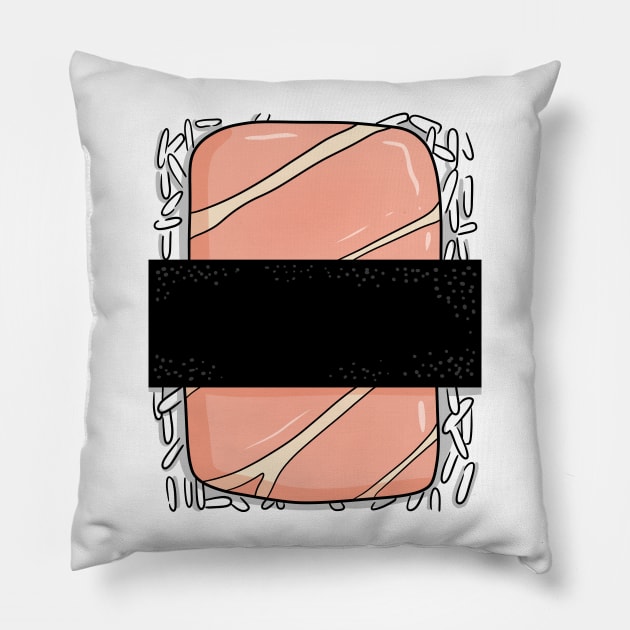 Sushi Roll Halloween Costume, Funny Costume Pillow by APSketches