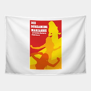 Die Screaming Marianne Movie Art Tapestry