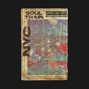 POSTER TOUR - SOUL TRAIN NYC T-Shirt