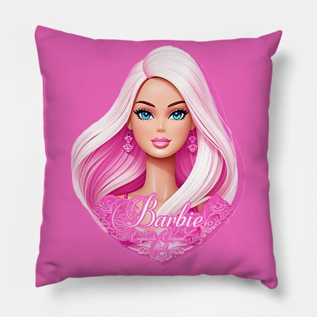 barbie Pillow by AOAOCreation