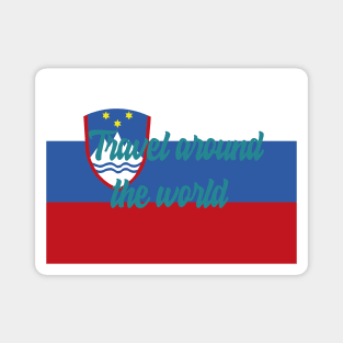 Travel Around the World - Slovenia Magnet