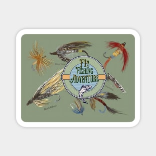 Fly Fishing Adventure! Magnet