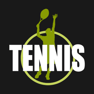 Tennis Tennisspieler Design T-Shirt