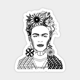 Frida Kahlo Magnet