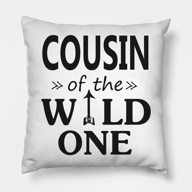 Cousin of the wild one Pillow by Leosit